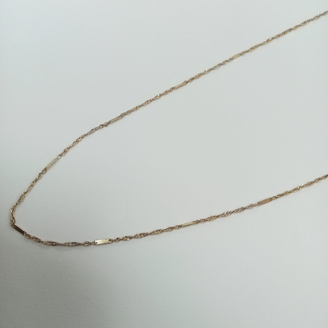 CADENA ORO 14 K 2.6 GRMS (SEMINUEVO)