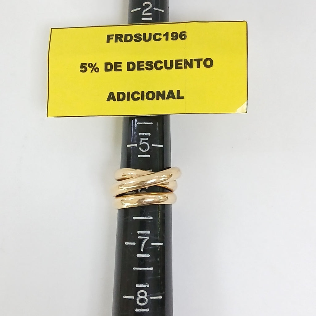 ANILLO ORO 14 K 5.2 GRMS (SEMINUEVO)