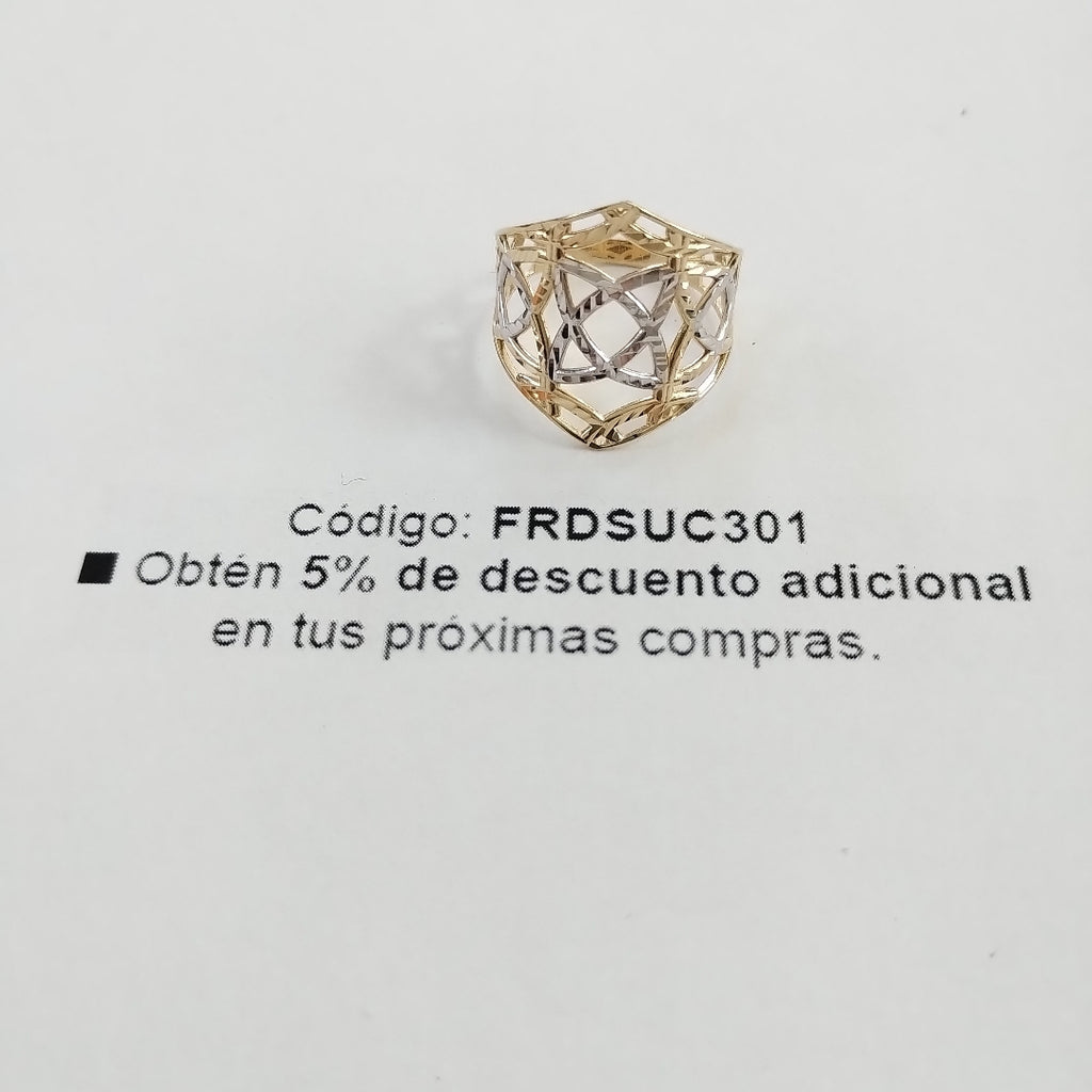 ANILLOS CON ESTRELLA CELTA 14K TALLA 6.5 2.2 GR (NUEVO)