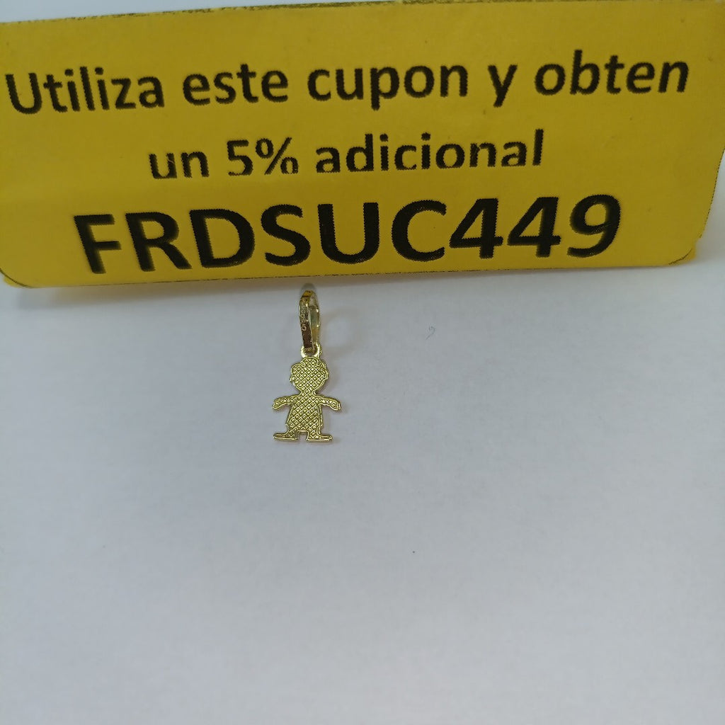 DIJE NIÑO 10K 0.3 GR (NUEVO)