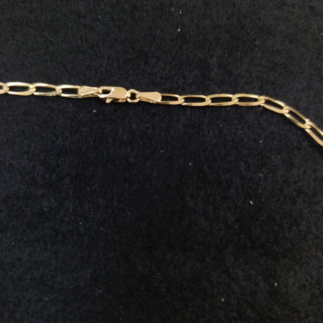 CADENA ESLABON 14K 55 CM 6.6 GR (NUEVO)