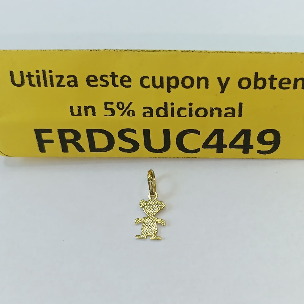 DIJE NIÑA 10K 0.3 GR (NUEVO)
