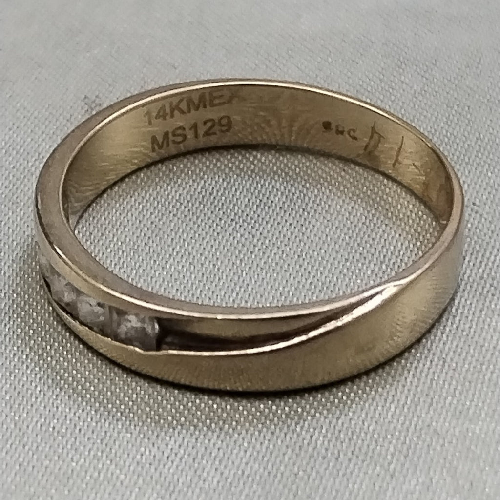 ARGOLLA ORO BLANCO 14 K 3.4 GRMS (SEMINUEVO)