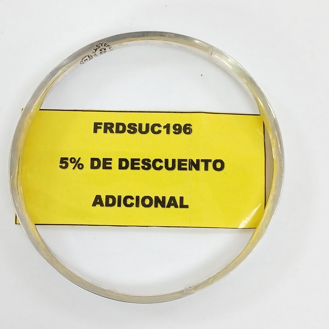PULSERA RIGIDA PLATA 6,10 GRMS (SEMINUEVO)