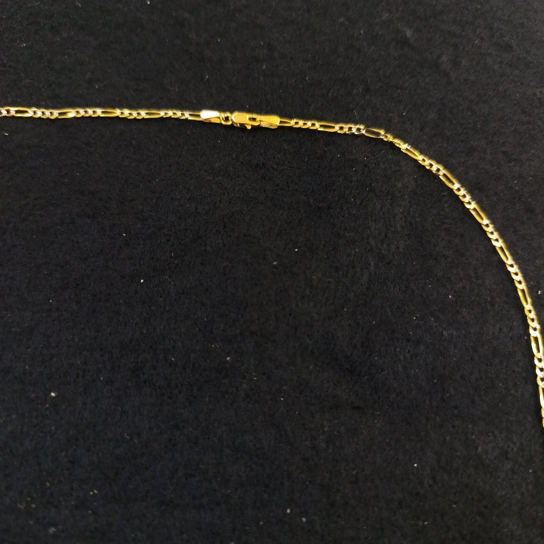 CADENA 3X1 DIAMANTADA 14K 60 CM 4.9 GR (NUEVO)