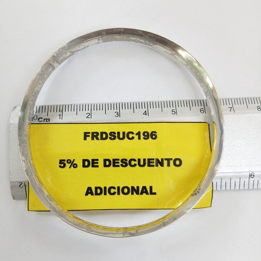 PULSERA RIGIDA PLATA 5,90 GRMS (SEMINUEVO)