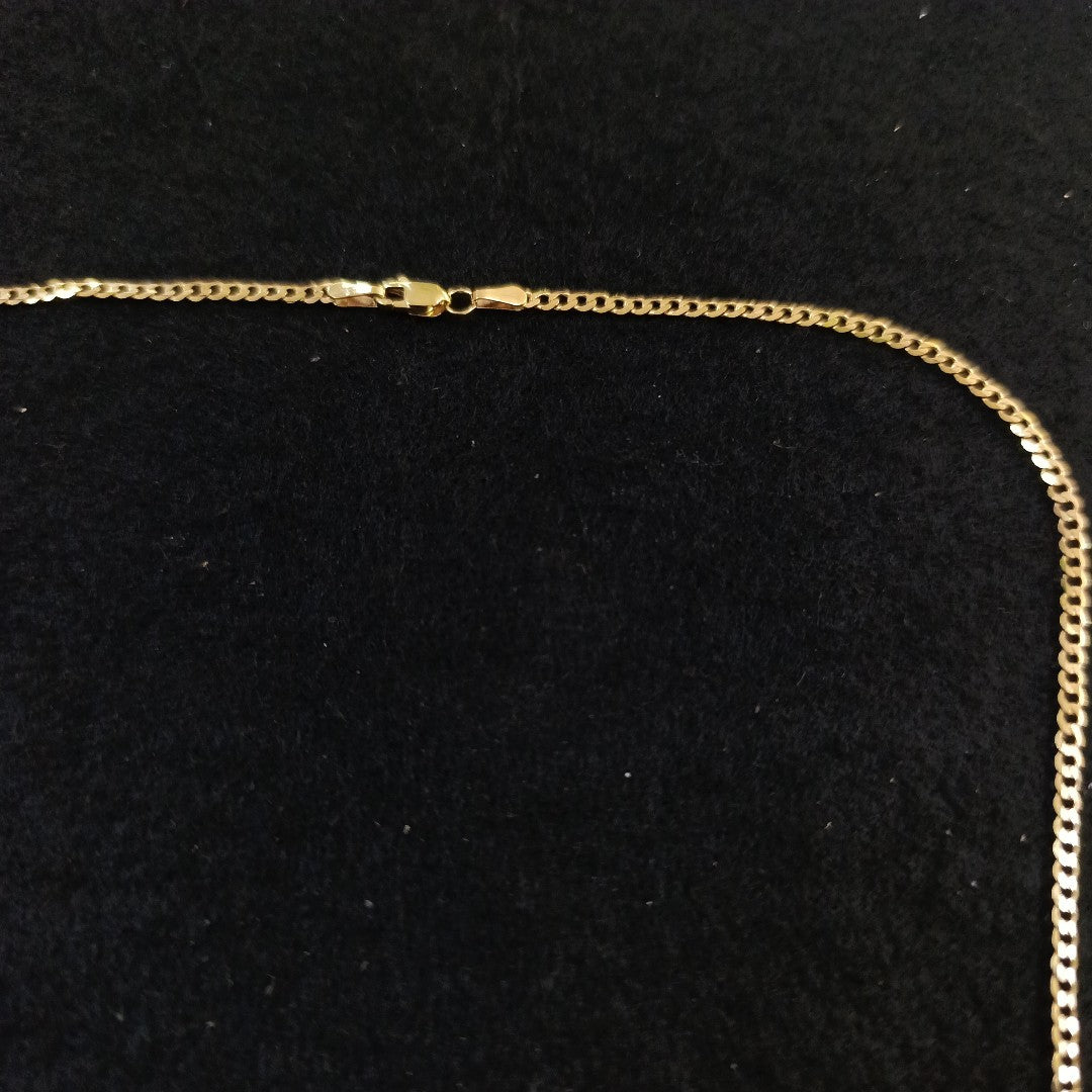 CADENA BARBADA 14K 55 CM 5.9 GR (NUEVO)