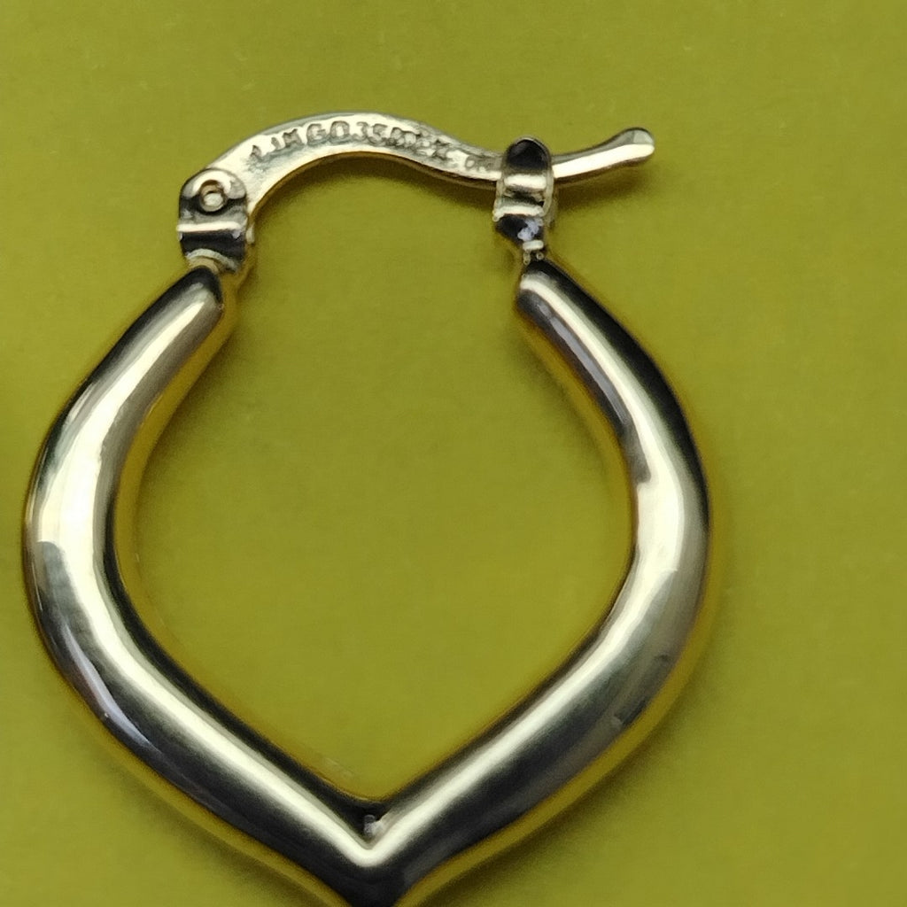 ARETES ARRACADAS 14K 2.1 GR (NUEVO)