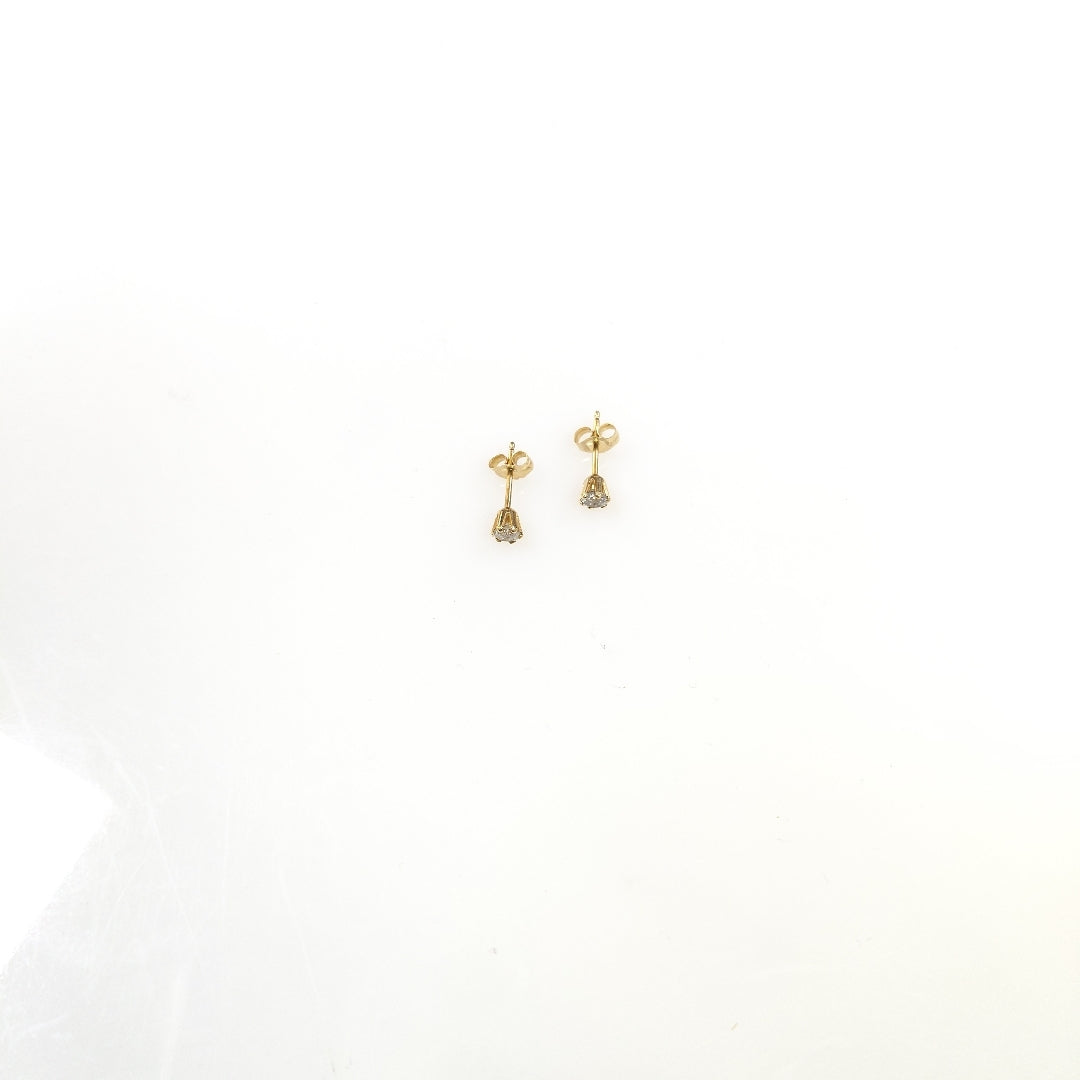 BROQUELES PAR ORO 14 K 0,50 GRMS (SEMINUEVO)