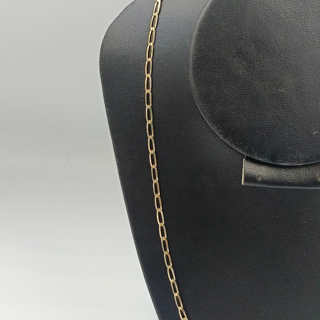 CADENA ESLABON 14K 55 CM 6.6 GR (NUEVO)