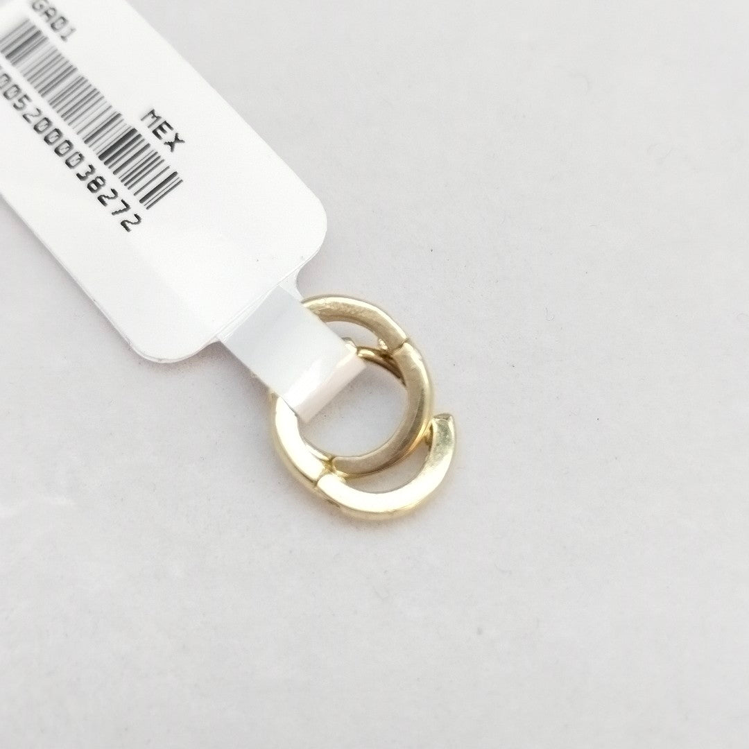 ARETES HUGGIE 14K 1.3 GR (NUEVO)