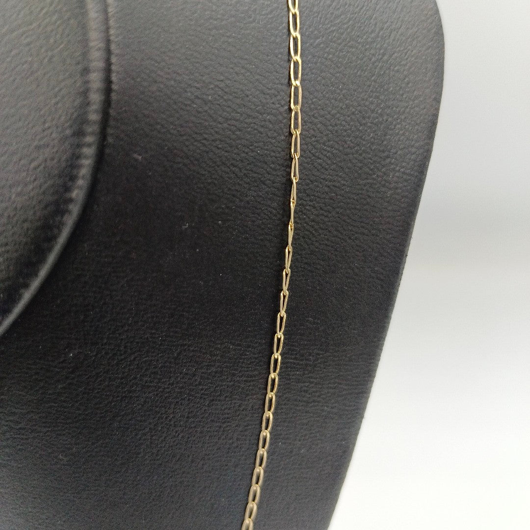 CADENAS TEJIDO ESLABONES ORO 10K 60 CM 2 GR (NUEVO)