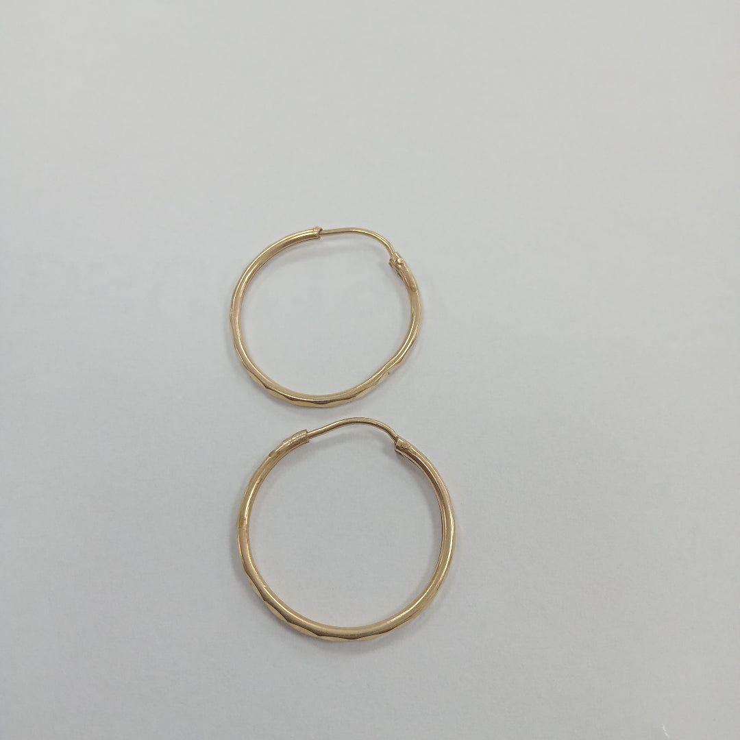 ARRACADAS PAR ORO 10 K 1.2 GRMS (SEMINUEVO)