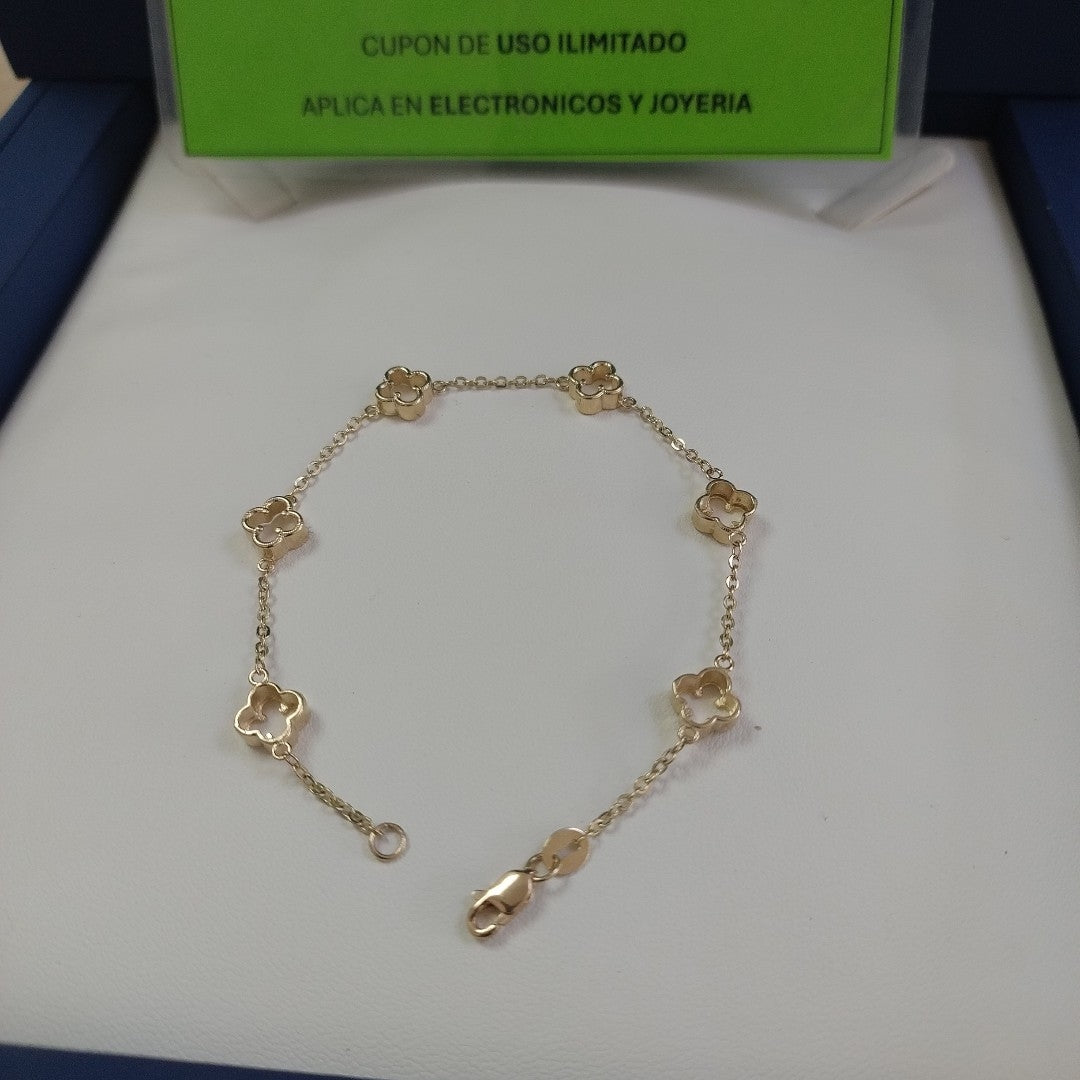 PULSERA ESPECIAL 14K 18 CM 4.3 GR (NUEVO)