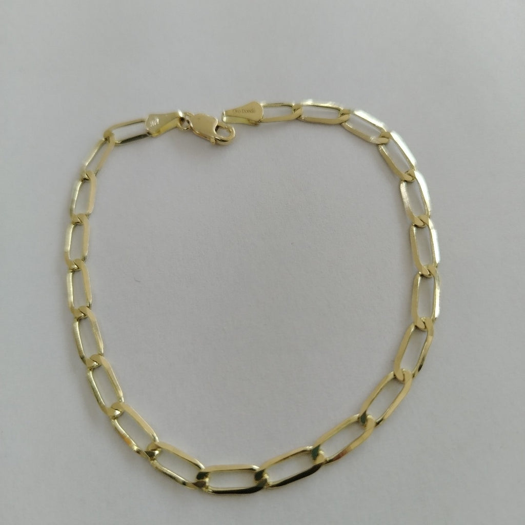 PULSERA ESLABON 14K 21 CM 4.1 GR (NUEVO)