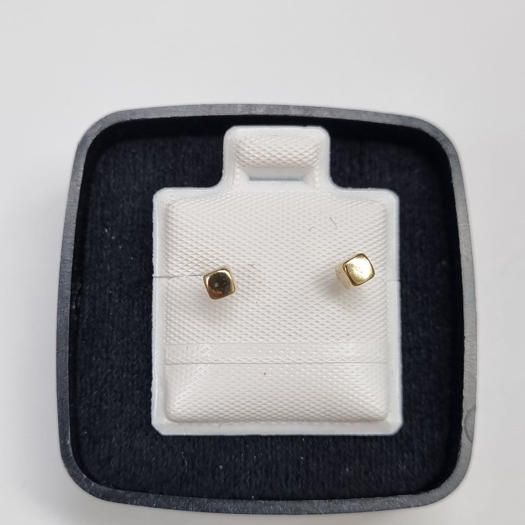 BROQUELES BROQUEL FIG CUBO 14K 0.203 GR (NUEVO)
