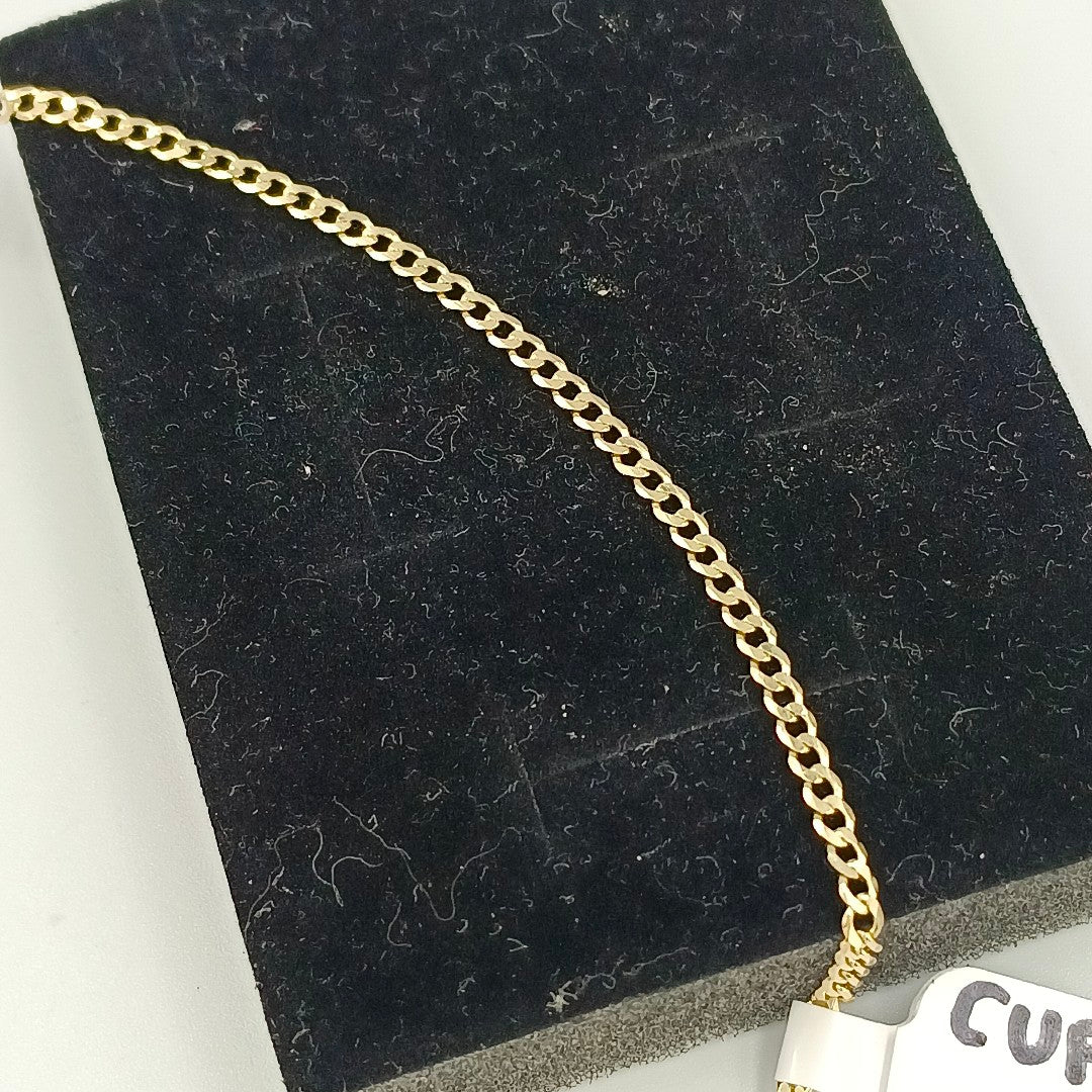 PULSERA BARBADA 14K 21 CM 2.3 GR (NUEVO)