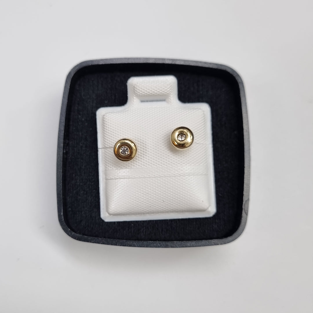 BROQUELES BROQUEL C CIRCONIA 14K 0.27 GR (NUEVO)