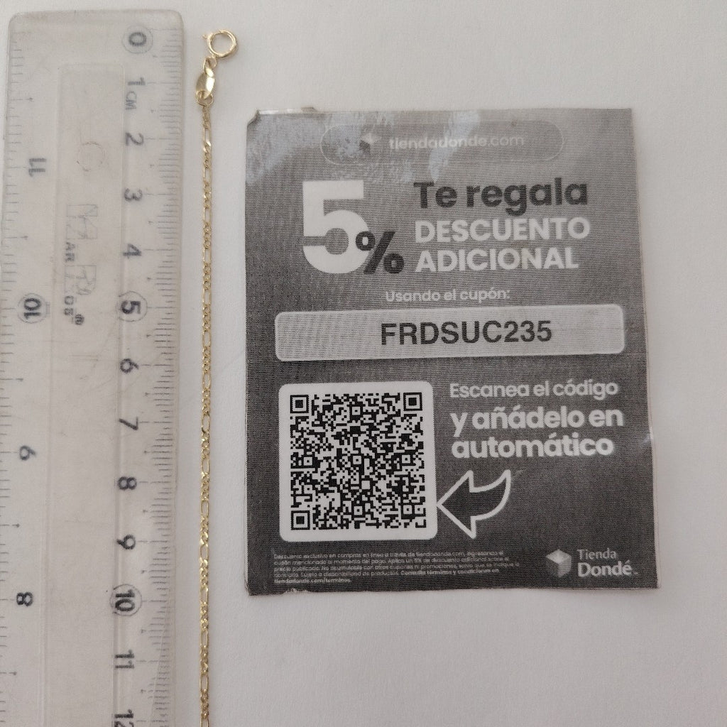 PULSERA 3X1 14K 18 CM 0.9 GR (NUEVO)