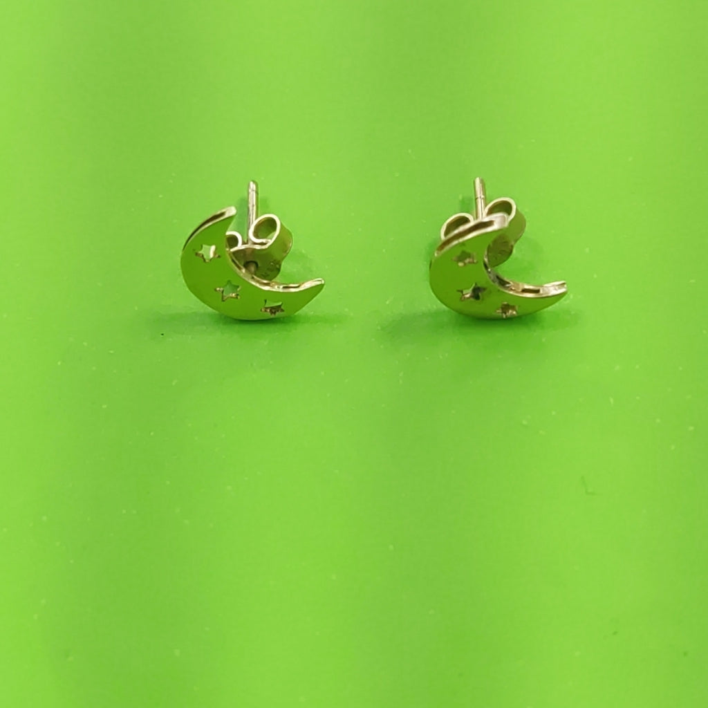 BROQUELES PAR ORO 14 K 1.2 GRMS (SEMINUEVO)