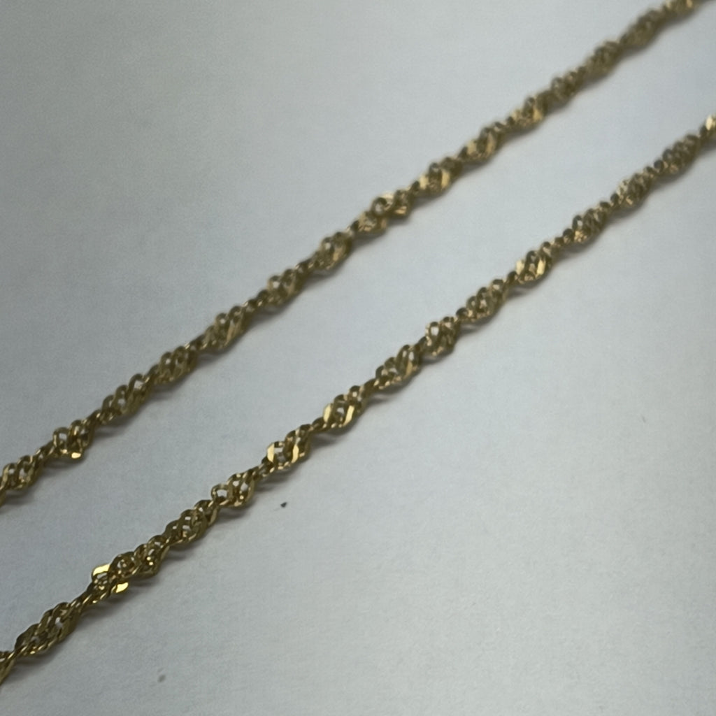 CADENA ORO 14 K 2.4 GRMS (SEMINUEVO)