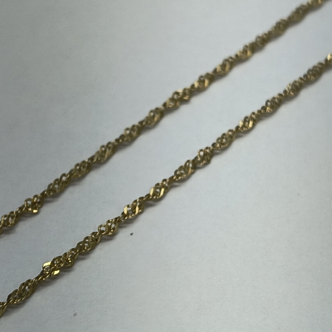 CADENA ORO 14 K 2.4 GRMS (SEMINUEVO)