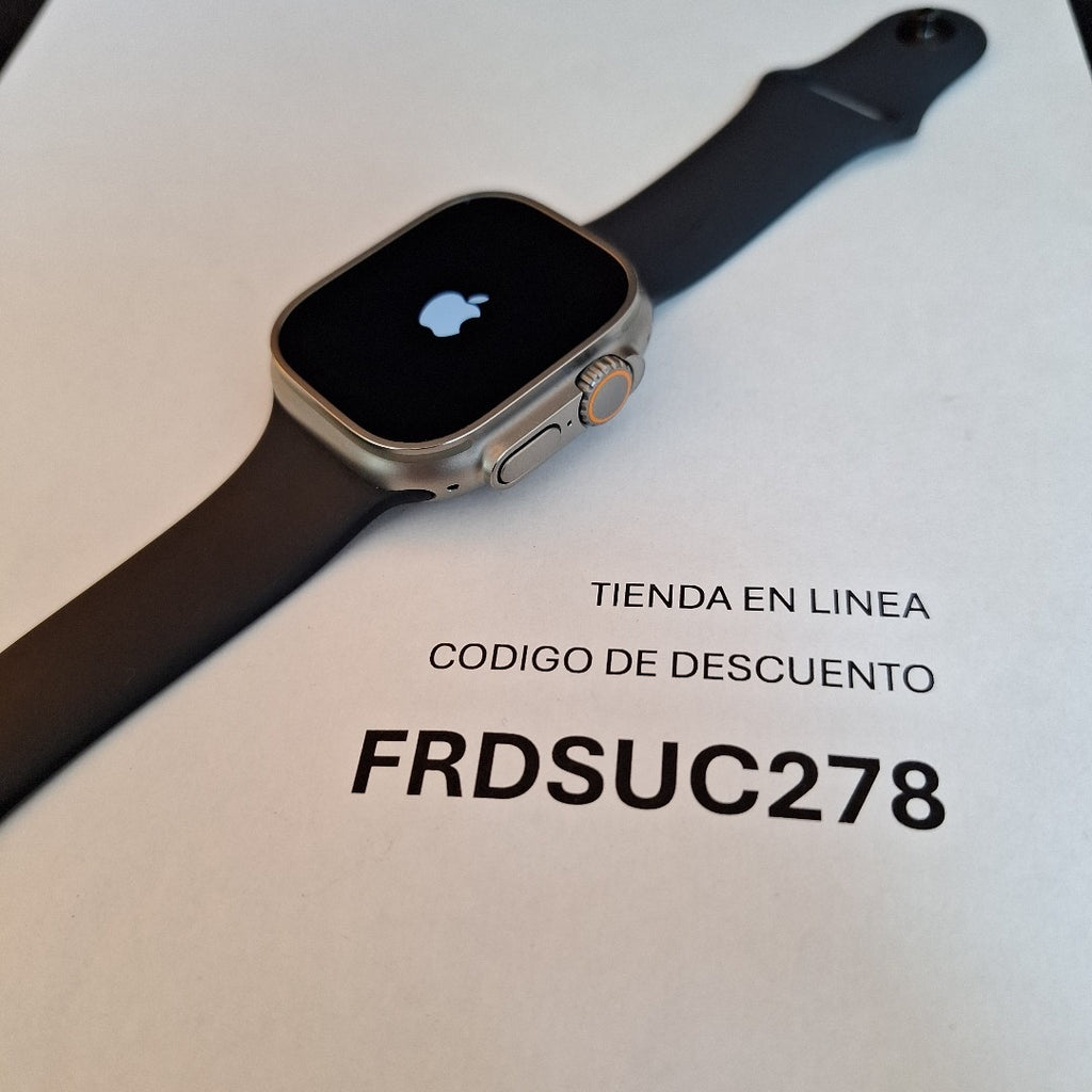 SMARTWATCH APPLE ULTRA TITANIO A2622 49 MM GPS + CELULAR (SEMINUEVO)