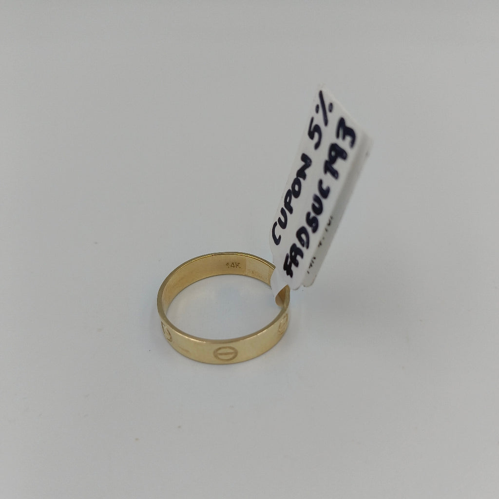 ANILLO ARGOLLA 14K 11.5 TALLA 4.1 GR (NUEVO)