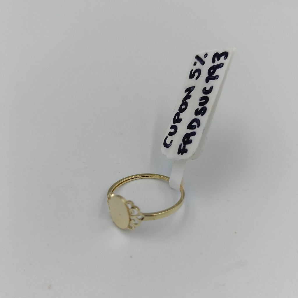 ANILLOS ANILLITO 10K TALLA 8 0.9 GR (NUEVO)