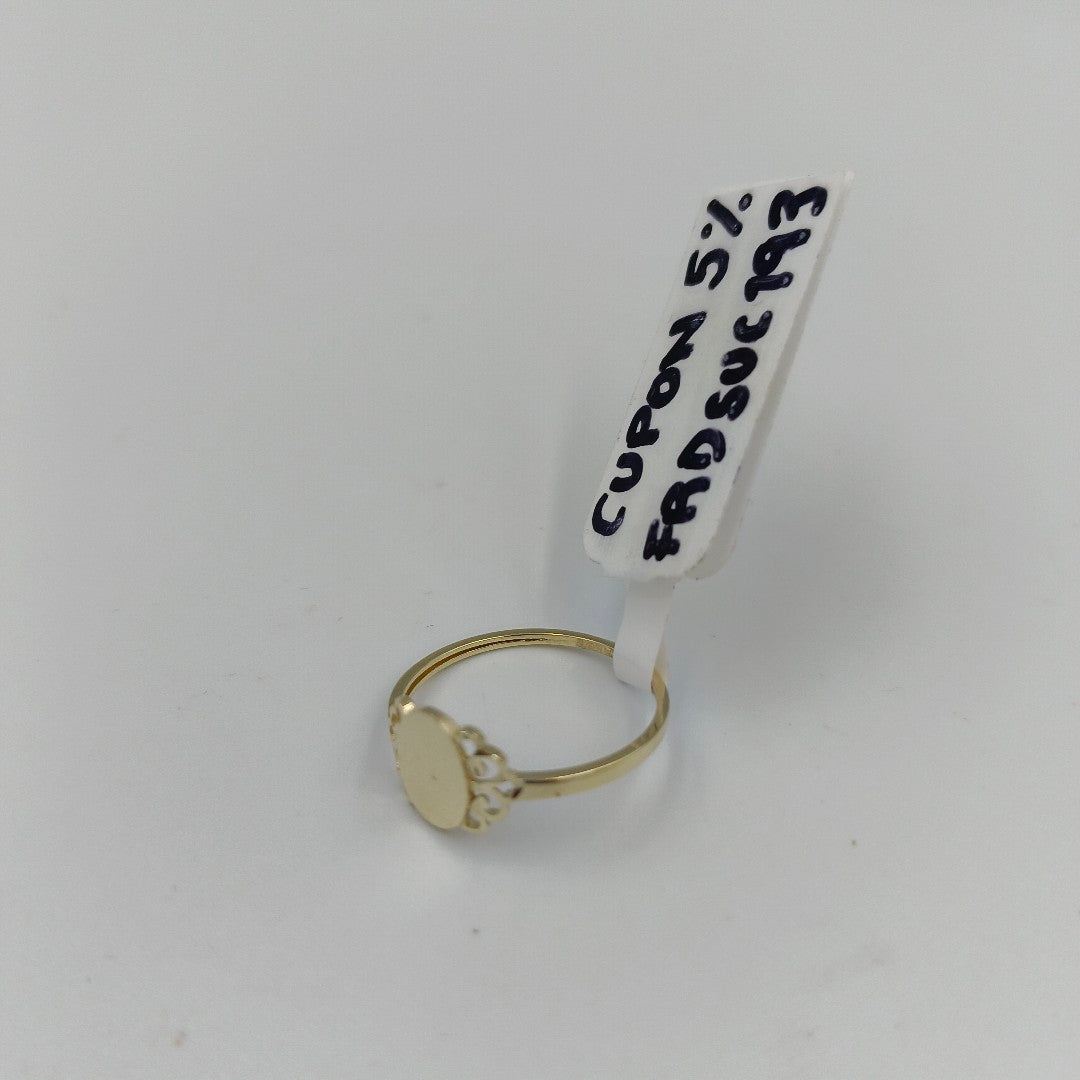 ANILLOS ANILLITO 10K TALLA 8 0.9 GR (NUEVO)