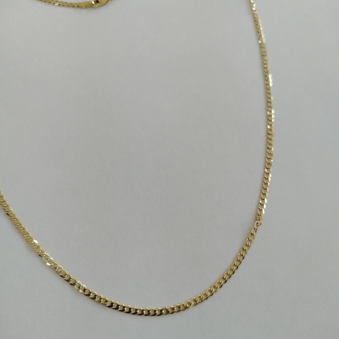 CADENA BARBADA 14K 55 CM 5.9 GR (NUEVO)