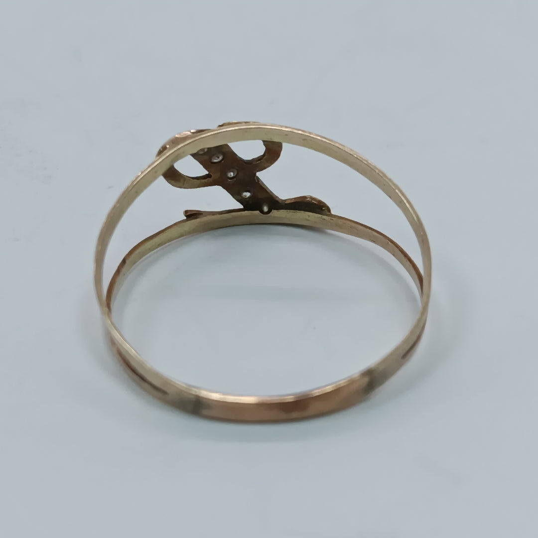 ANILLO ORO 14 K 1,20 GRMS (SEMINUEVO)