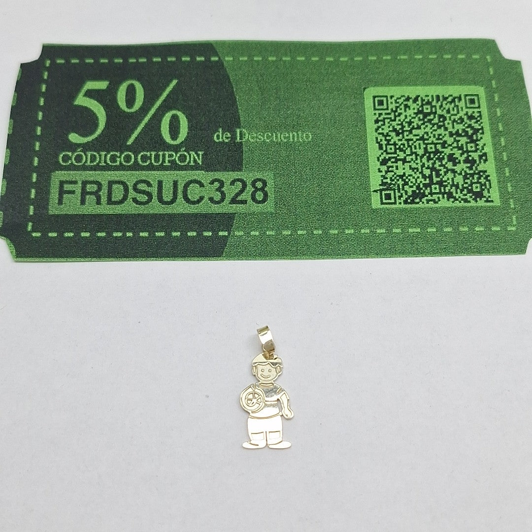 DIJE NIÑO 10K 0.9 GR (NUEVO)