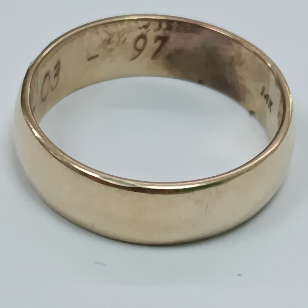 ARGOLLA ORO 10 K 4,10 GRMS (SEMINUEVO)