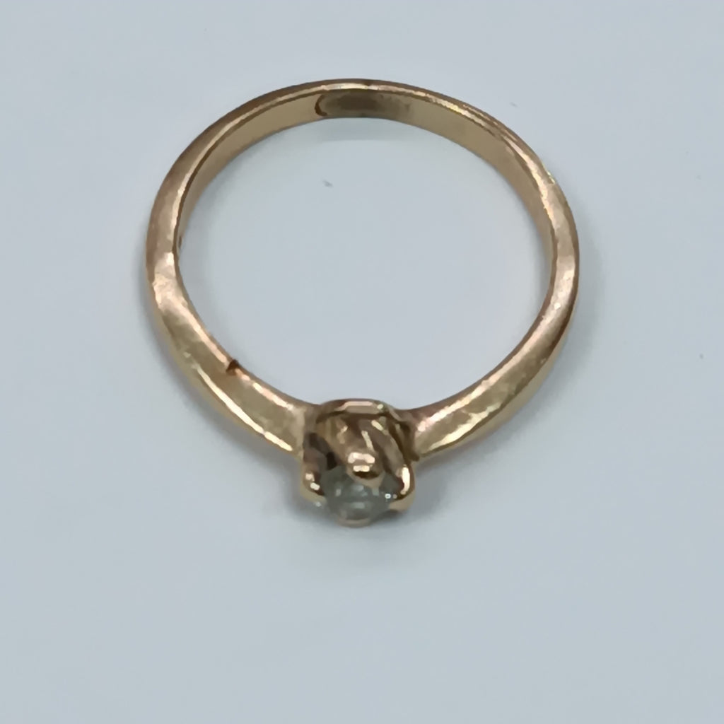 SOLITARIO ORO 14 K 1,90 GRMS (SEMINUEVO)