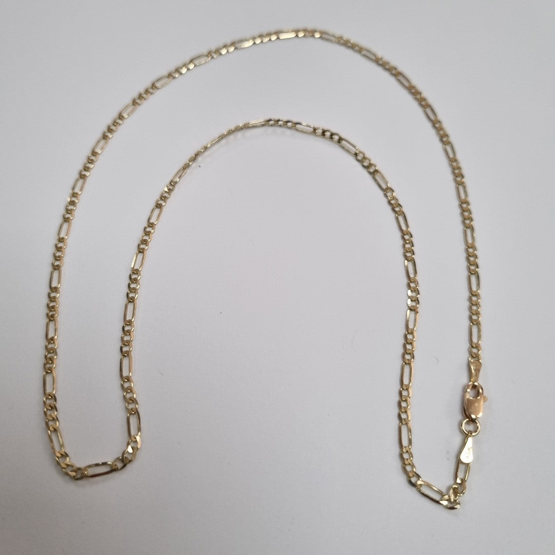 CADENA 3X1 14K 50 CM 4.6 GR (NUEVO)