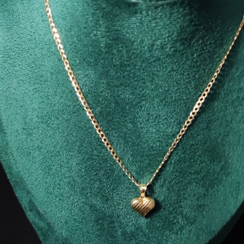CADENA, DIJE ORO 10 K 3.9 GRMS (SEMINUEVO)