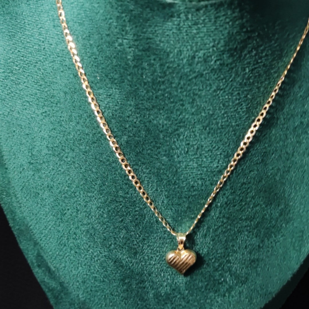 CADENA, DIJE ORO 10 K 3.9 GRMS (SEMINUEVO)