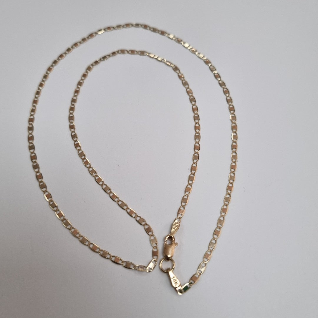 CADENA GUCHI 14K 50 CM 3.5 GR (NUEVO)