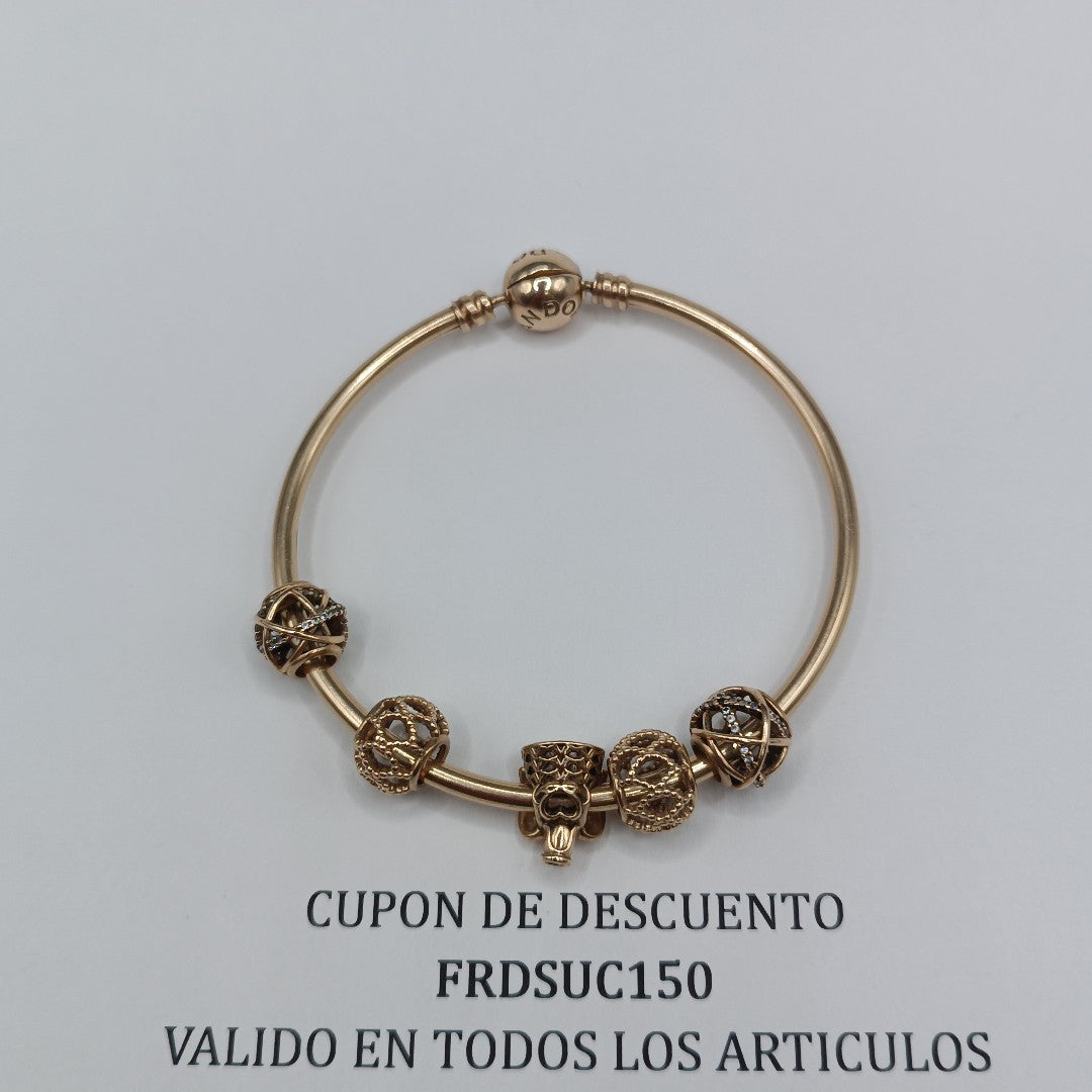 PULSERA RIGIDA ORO 14 K 19.2 GRMS (SEMINUEVO)