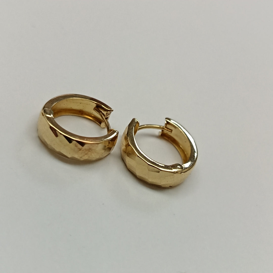 ARRACADAS PAR ORO 10 K 1,50 GRMS (SEMINUEVO)