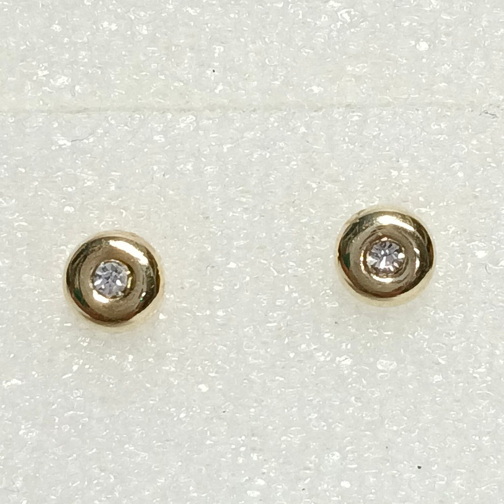 BROQUELES BROQUEL C CIRCONIA 14K 0.27 GR (NUEVO)