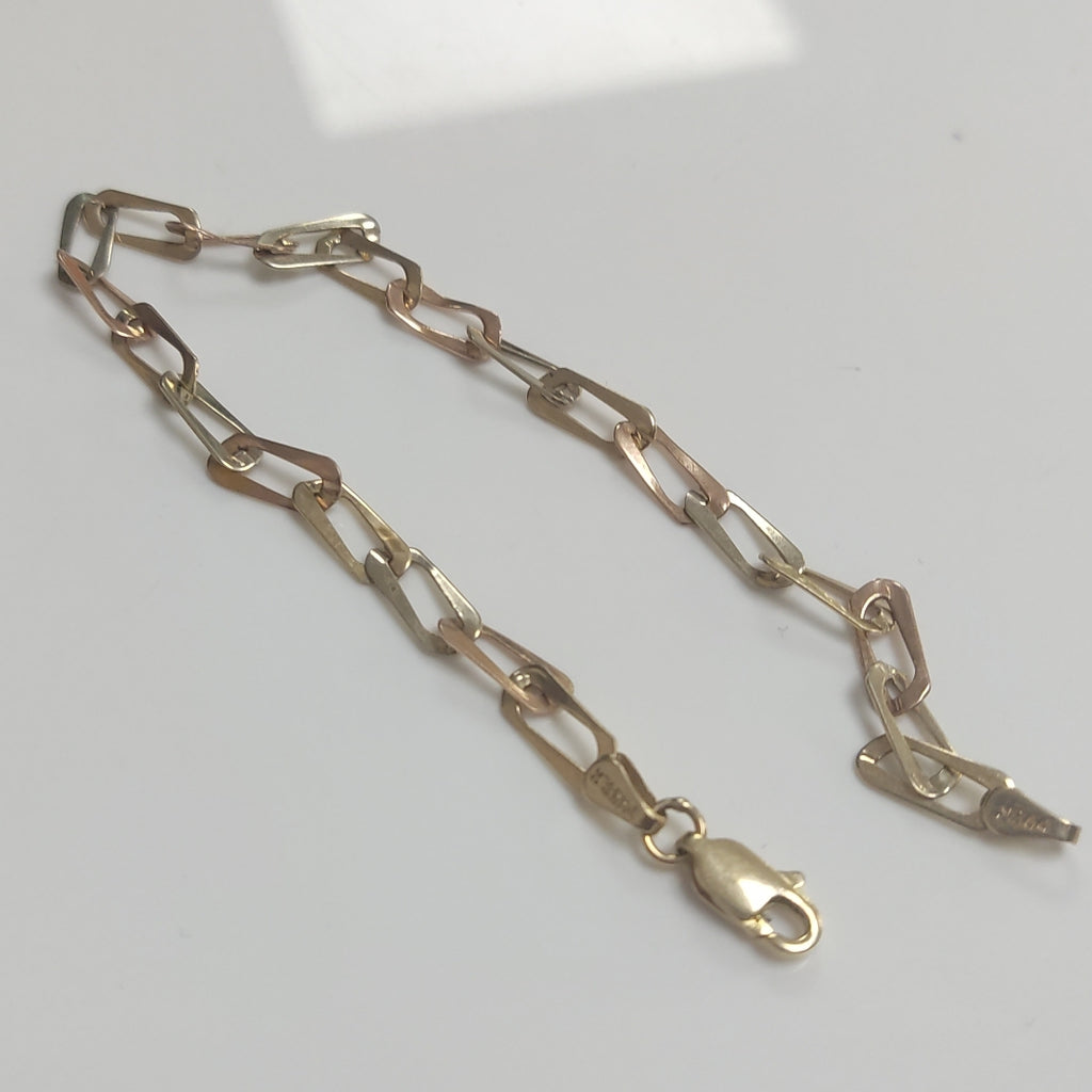PULSERA ORO 14 K 3.6 GRMS (SEMINUEVO)