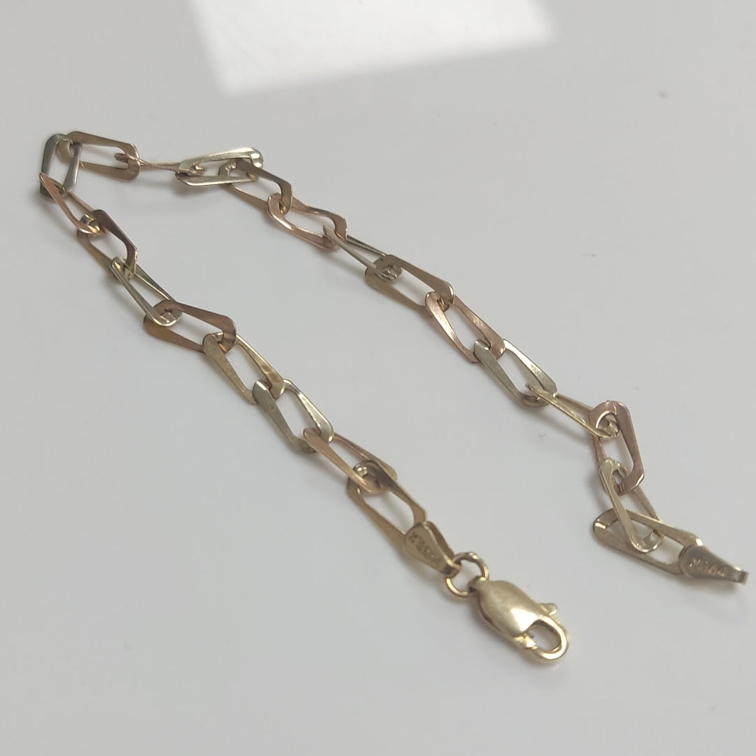 PULSERA ORO 14 K 3.6 GRMS (SEMINUEVO)