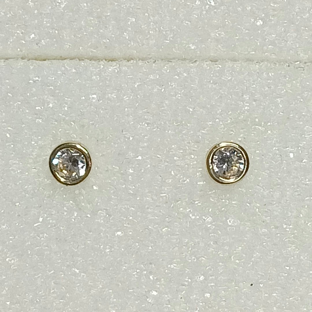 BROQUELES BROQUEL C CIRCONIA 14K 0.1501 GR (NUEVO)