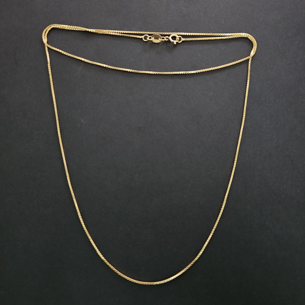 CADENA VENECIANO 14K 60 CM 2.6 GR (NUEVO)