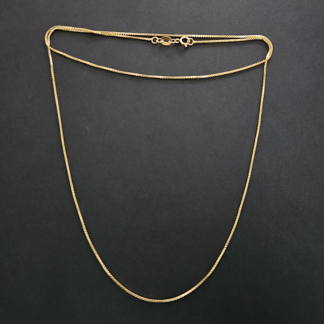 CADENA VENECIANO 14K 60 CM 2.6 GR (NUEVO)