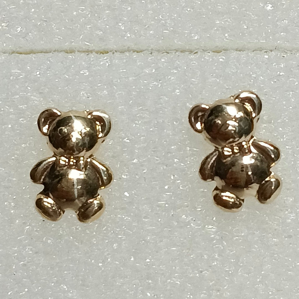 BROQUELES BROQUEL FIG OSO 14K 0.2592 GR (NUEVO)