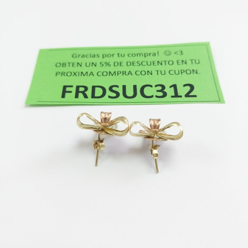 ARETES PAR ORO 10 K 2.6 GRMS (SEMINUEVO)