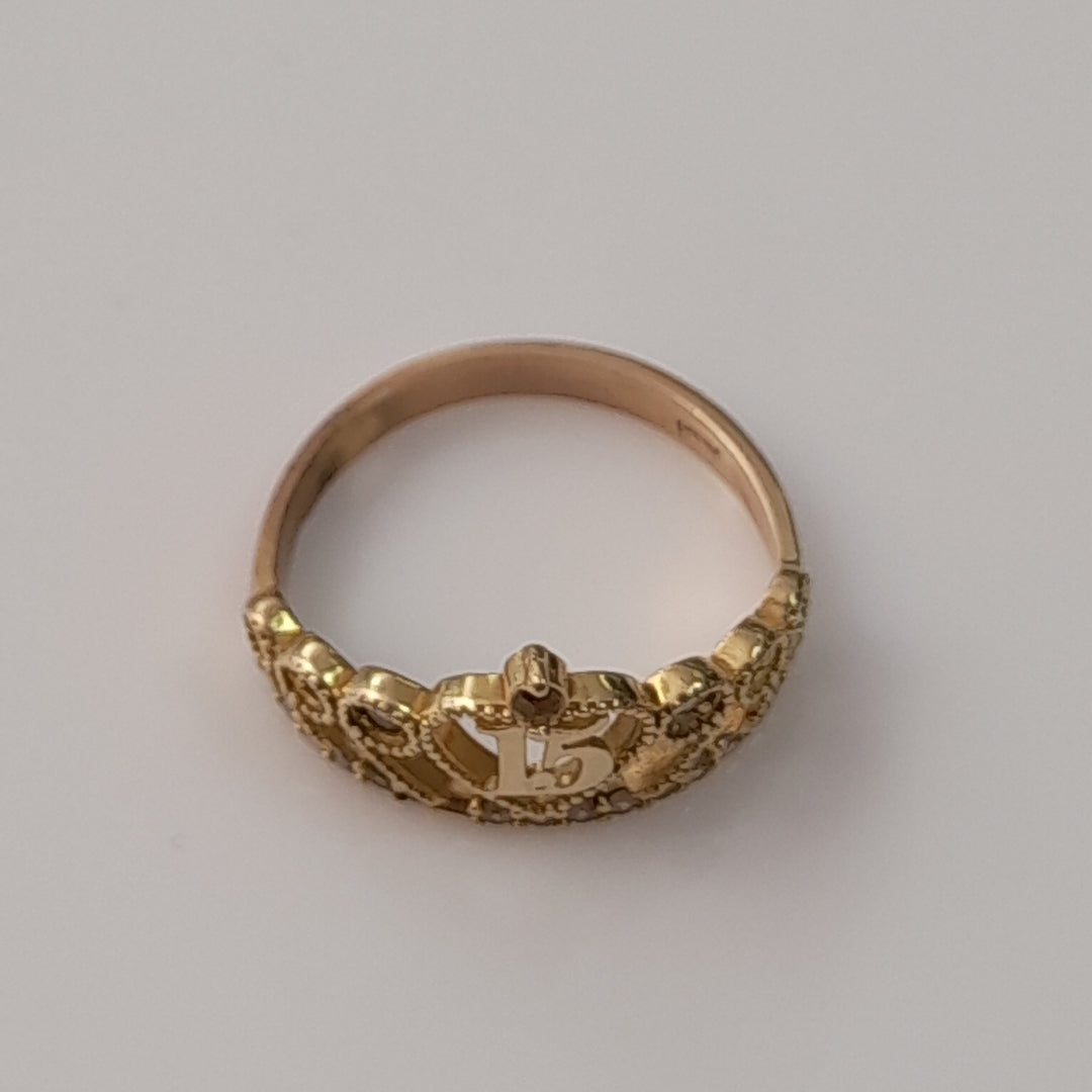 ANILLO ORO 8 K 2,30 GRMS (SEMINUEVO)